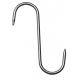 GANCIO FISSO 2 PUNTE 120X5MM PORTATA 50KG