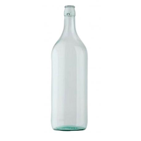 BOTTIGLIONE VETRO TRASP TAPPO MECC 2LT ===