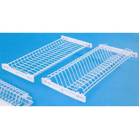GRIGLIE SCOLAPIATTI C/STAFFA BIANCO 76CM 2PZ