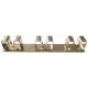 APPENDISCOPE ADESIVO INOX 3GANCI C/BASE
