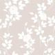 TOVAGLIATO PVC FIORI ECRU' 140CMX20M