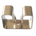APPENDISCOPE ADESIVO INOX 1GANCIO
