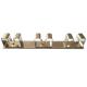 MAURER APPENDISCOPE ADESIVO INOX 3GANCI C/BASE MAU