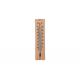 MAURER TERMOMETRO PARETE LEGNO MAURER 146X35MM