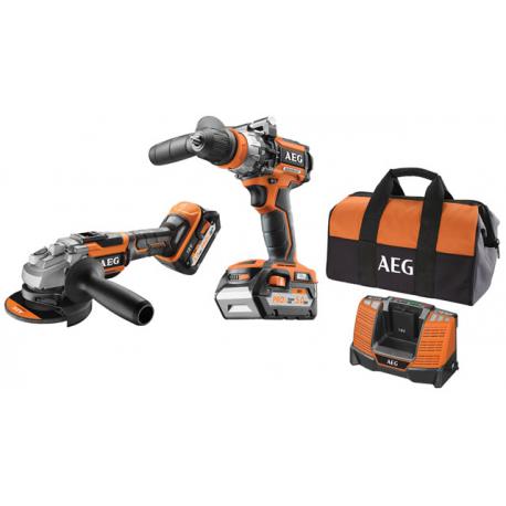 AEG SMERIGL ANG BRUSHL BEWS18-115BLPX2-0 18V CORP BEWS18-115BLPX2-0