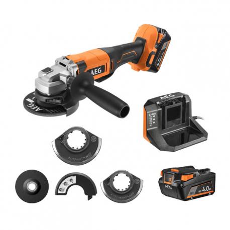 AEG SMERIGL ANG AEG BEWS18-125X2-402B 2X4.0AH BEWS18-125X2-402B