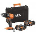 AEG TRAPANO PERCUS AEG BSB18G4-202C 18V 2X2.0AH BSB 18G4-202C