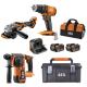 AEG AEG KITTONE 18V TRAP+SMER+TASS 2X4.0AH