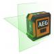 AEG LIVELLA LASER AEG CLG220-B VERDE 2 LINEE 20M CLG220-B