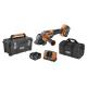 AEG SMERIGL ANG BRUSHL BEWS18-115BLPX2-502TB 18V 18-115BLPX2-502TB