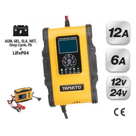 YAMATO CARICABAT+MANTENITORE CARICA YAMATO 12-24V
