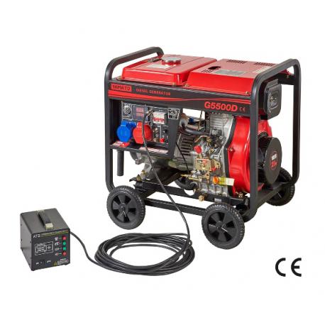 YAMATO MOTOGENERATORE DIESEL YAMATO AVV.ELET. 5.5KW S7500D(E)