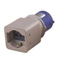 MAURER PLUS ADATT MPLUS 2P+T CE 16A BLU P/1BIP+SCHUKO