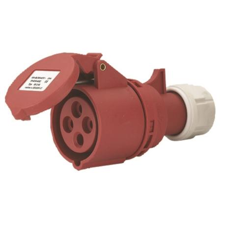 MAURER PLUS PRESA CE ROSSA 3P+T 400V 16A IP44 MPLUS - 3P+T