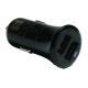 ADATTATORE DA AUTO CON 2 USB NERO