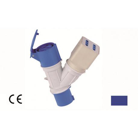 MAURER PLUS ADATT SPINA CEE BLU-PRESA BLU+2PR.BIPASS