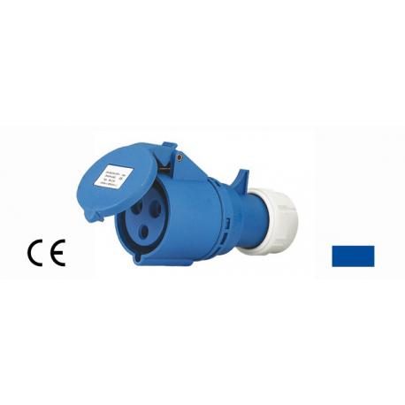 MAURER PLUS PRESA CE BLU 2P+T 230V 16A IP44 MPLUS