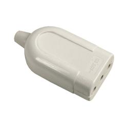 MAURER PRESA 2P+T 10A BIANCA