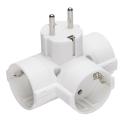 ADATTATORE 3SCHUKO SPINA SCHUKO ECOVA