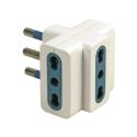 MAURER ADATTATORE SP 10A PR 3 2P+T 10A BIANCO