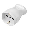 MAURER PRESA MAURER SCHUKO 2P+T BIPASS 10/16A BIANCA