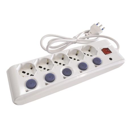 MAURER MULTIPLA 5 SCH BIP C/5 INTER INDIP + CAVO