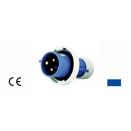 MAURER PLUS SPINA CE BLU 2P+T 230V 16A IP67 MPLUS