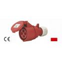MAURER PLUS PRESA CE ROSSA 3P+T 400V 16A IP44 MPLUS - 3P+T