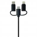 CAVO USB 3IN1 1MT NERO