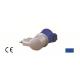 MAURER PLUS ADATT SPINA 2P+T 16A-PRESA 90°BLU MPLUS
