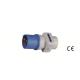 MAURER PLUS ADATT MPLUS 2P+T CE 16A BLU P/2BIP+SCHUKO