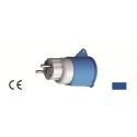 MAURER PLUS ADATT MAURER PRESA 2P+T CE 16A BLU/SP SCHUKO
