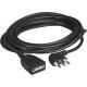 PROLUNGA NERA 5M 3X1.5 SP.16A PR.10/16A