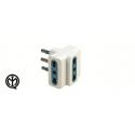 MAURER ADATTATORE SP 16A PR 3 BIPASSO BIANCO