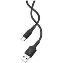 CAVO RICARICA TPE USB-A TYPE-C BIANCO 1MT