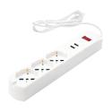 MAURER MULTIPLA 3 SCHUKO/BIPASSO P40+2USB SPINA 10A