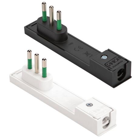 FANTON SPINA SALVASPAZIO 2P+T 10A NERA