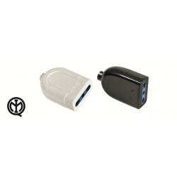 MAURER PRESA MAURER 2P+T BIPASSO 10/16A NERA