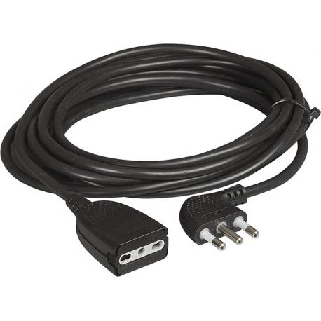 PROLUNGA 3X1.5 SPINA 2P+T 16A NERA 5MT