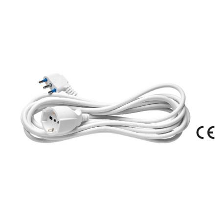 MAURER PROLUNGA 3X1.5 SCHUKO SP 2P+T 16A BIANCA 5MT
