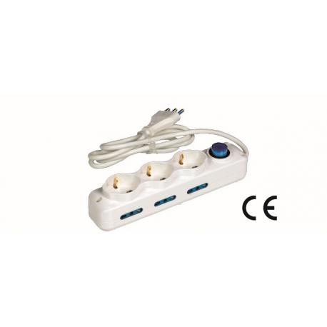 MAURER MULTIPLA 4 SCHUKO + 8 LAT.BIPAS.CAVO+INT