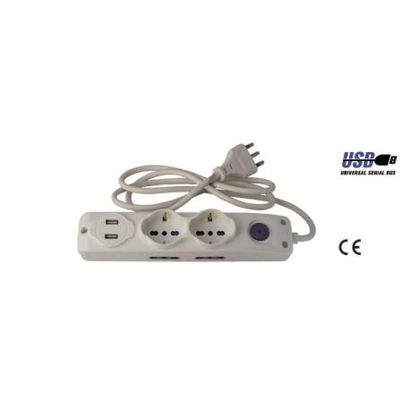 RIPARTITORE TRIPLO TV SP.D9.5 - 2PR.D9.5