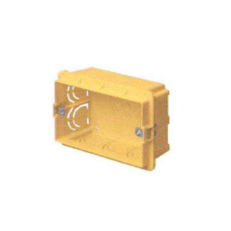SCATOLA RETT.INCASSO 4 POSTI - 4 moduli