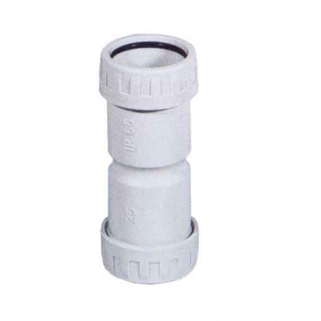 RACCORDO TUBO-TUBO X ESTERNI D.32 IP65