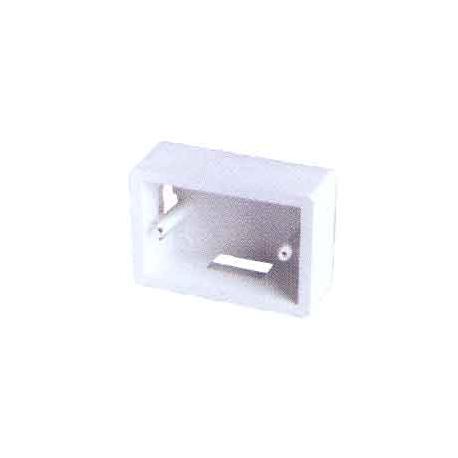 SCATOLA PORTAFRUTTI PARETE MINICANALE 3P ECSPAB