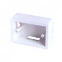 SCATOLA PORTAFRUTTI PARETE MINICANALE 3P ECSPAB