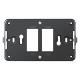 SUPPORTO PER 2 MODULI TONDO' ECL9965 2F