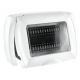 PLACCA DA ESTERNO 3 MOD MYLIFE BIANCA IP55 ECL4611B - 3 moduli