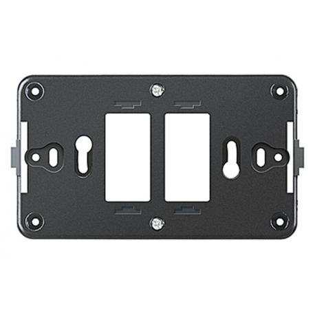 SUPPORTO PER 2 MODULI TONDO' ECL9965 2F