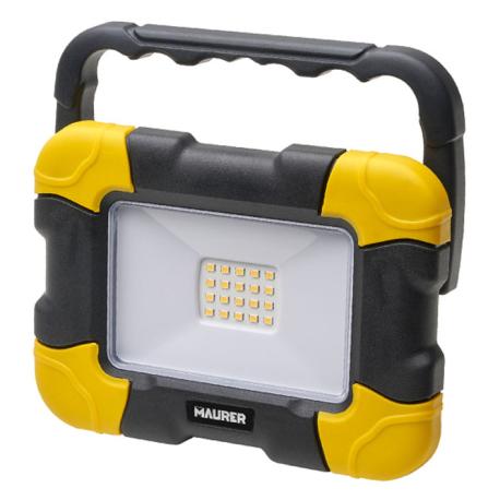 MAURER PROIET LED RICARIC PORTAT C/P.BANK 800LM 10W - 800 lumen
